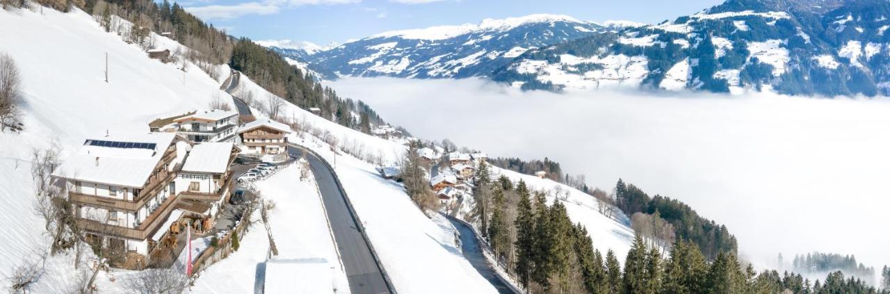 Gasthof Pension Berghof Hippach Exterior foto